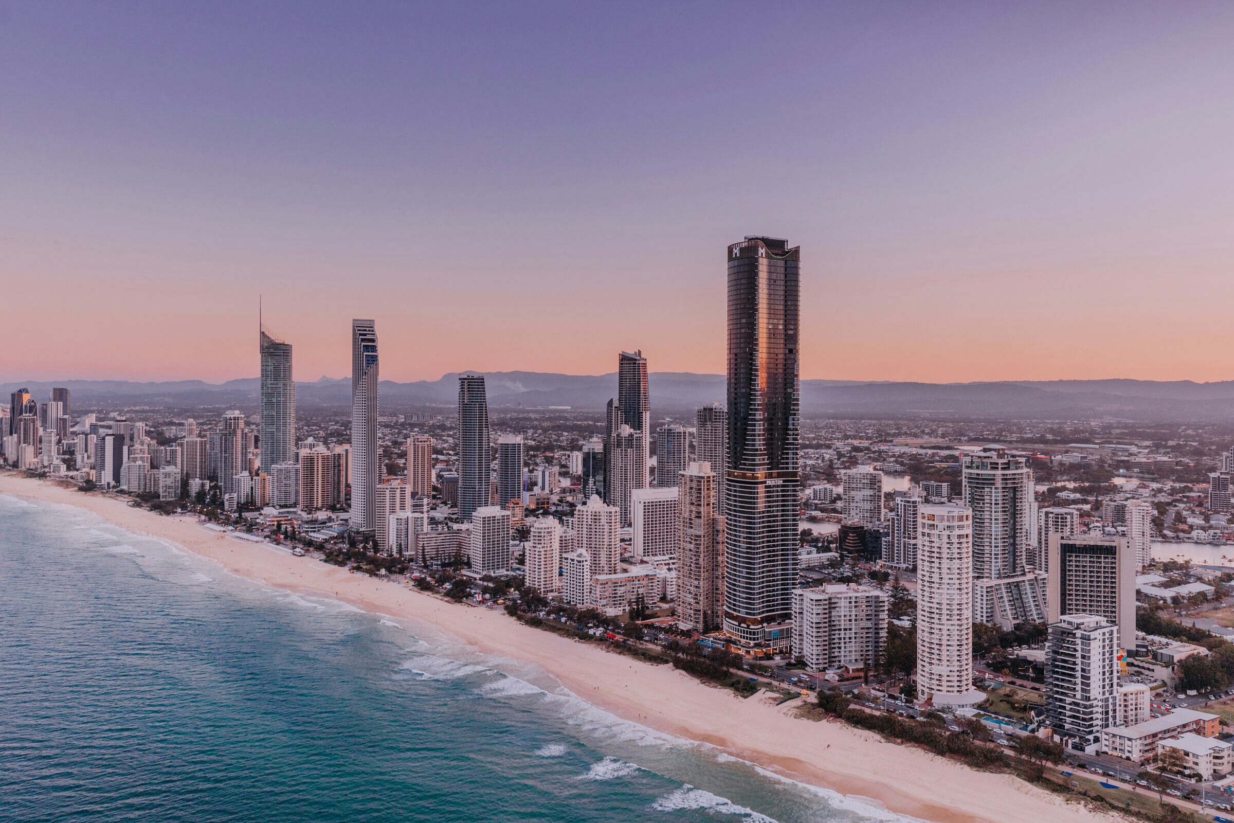 Brisbane aerial — riverside suburbs